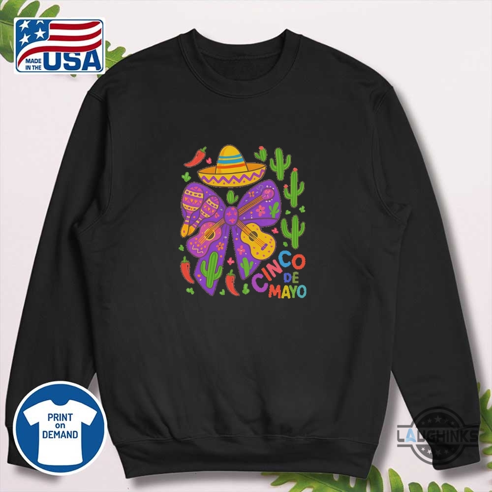Mexico Floral Cinco De Mayo Bow Coquette Shirt 18 Mexico Floral Cinco De Mayo Bow Coquette Shirt
