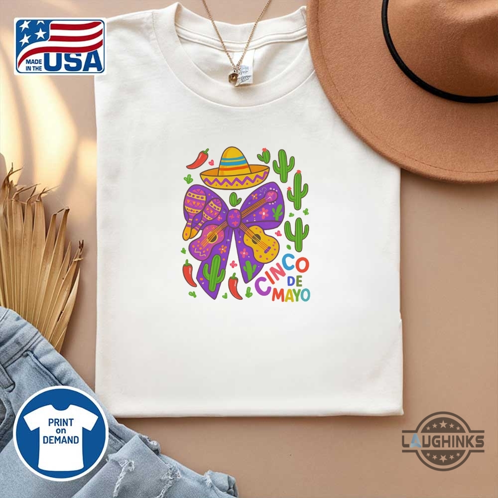 Mexico Floral Cinco De Mayo Bow Coquette Shirt 20 Mexico Floral Cinco De Mayo Bow Coquette Shirt
