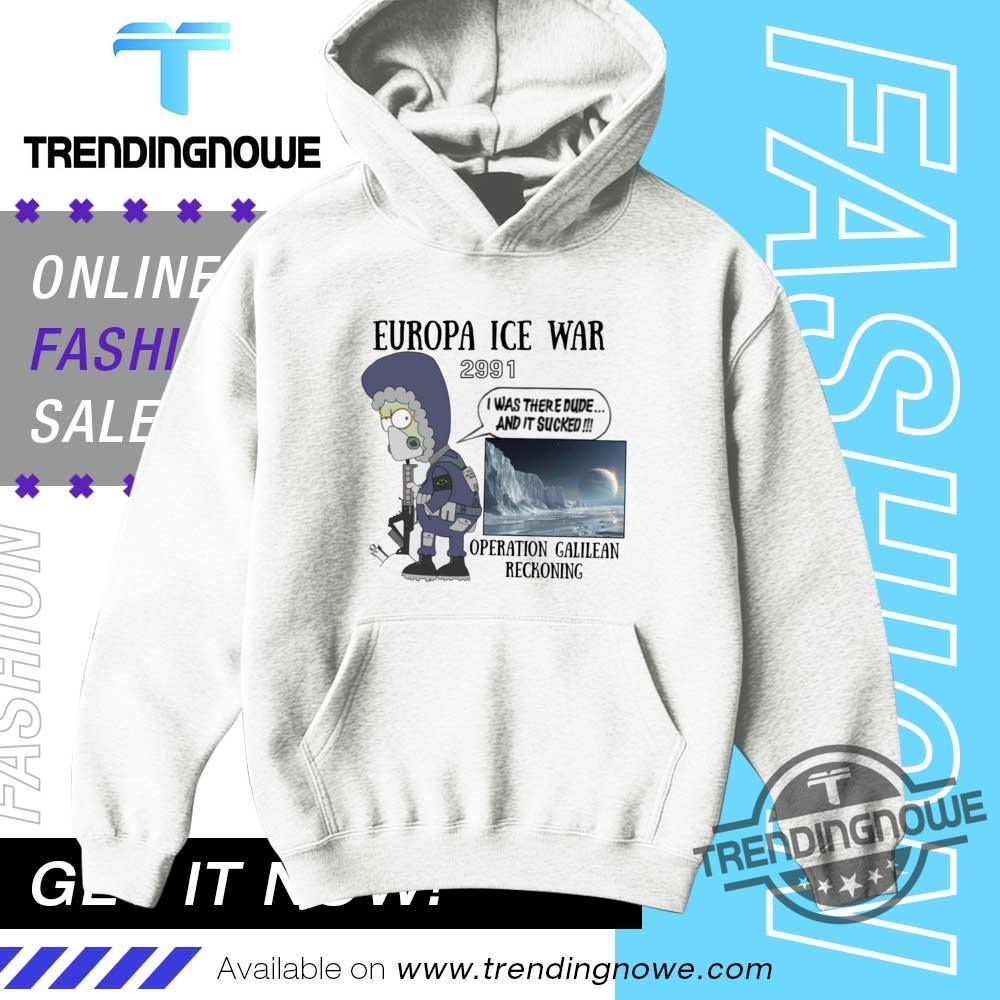 Europa Ice War Novelty 2991 Shirt 9 Europa Ice War Novelty 2991 Shirt