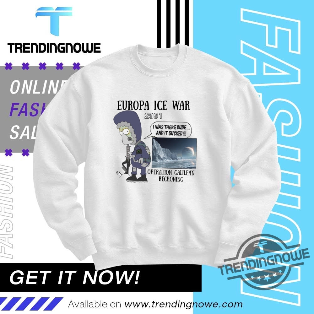 Europa Ice War Novelty 2991 Shirt 10 Europa Ice War Novelty 2991 Shirt