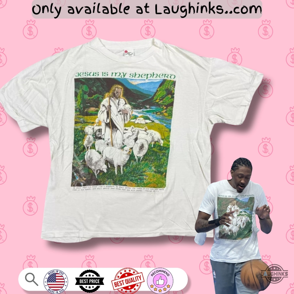 Jalen Williams Jesus Is My Shepherd Warmup Shirt 2 Jalen Williams Jesus Is My Shepherd warmup shirt