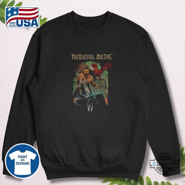 drew mcintyre medieval metal shirt wwe