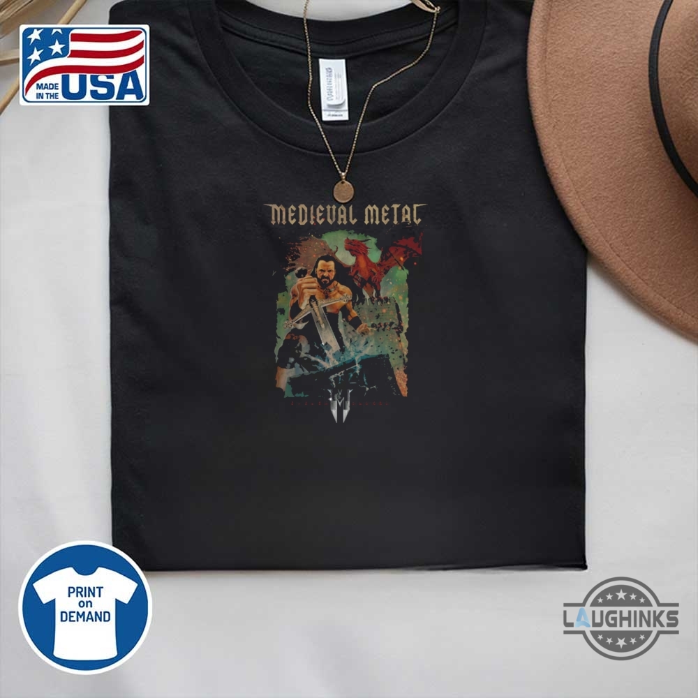 Drew Mcintyre Medieval Metal Shirt Wwe 9 Drew McIntyre Medieval Metal Shirt WWE