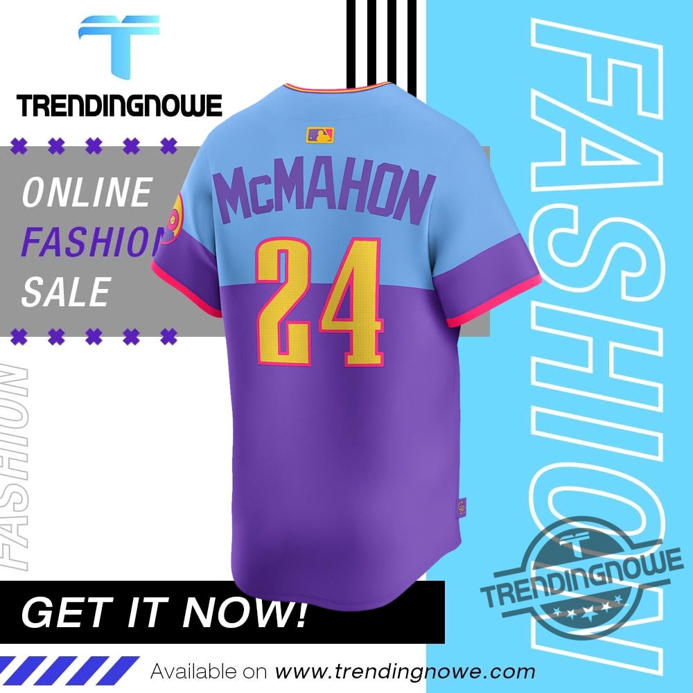 Ryan Mcmahon Colorado Rockies City Connect Jersey 7 Ryan McMahon Colorado Rockies City Connect Jersey