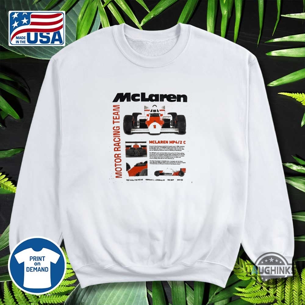 F1 Mclaren Racing Hollister Reprinted Sweatshirt T Shirt Hoodie 11 F1 McLaren Racing Hollister Reprinted Sweatshirt T Shirt Hoodie