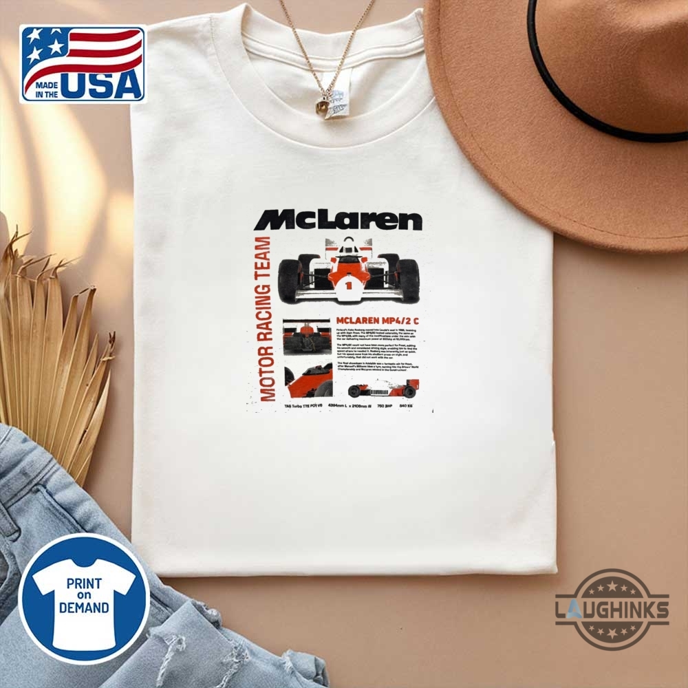 F1 Mclaren Racing Hollister Reprinted Sweatshirt T Shirt Hoodie 13 F1 McLaren Racing Hollister Reprinted Sweatshirt T Shirt Hoodie