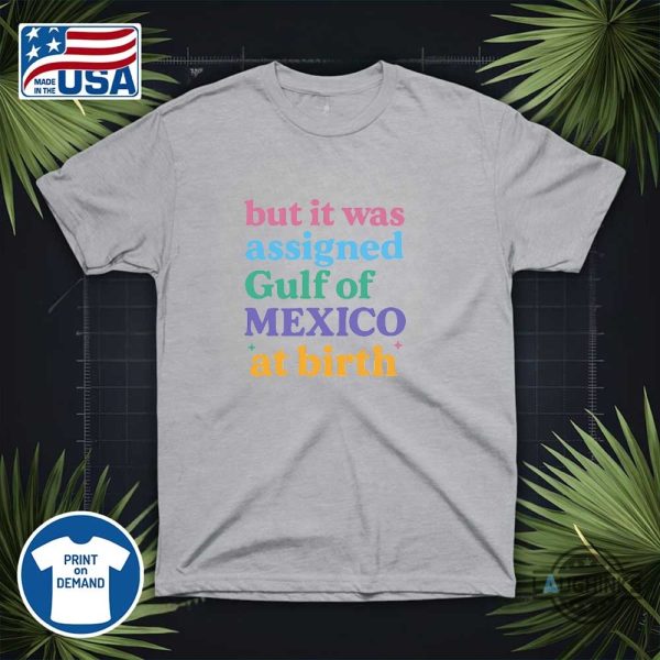 but it was assigned gulf of mexico at birth shirt