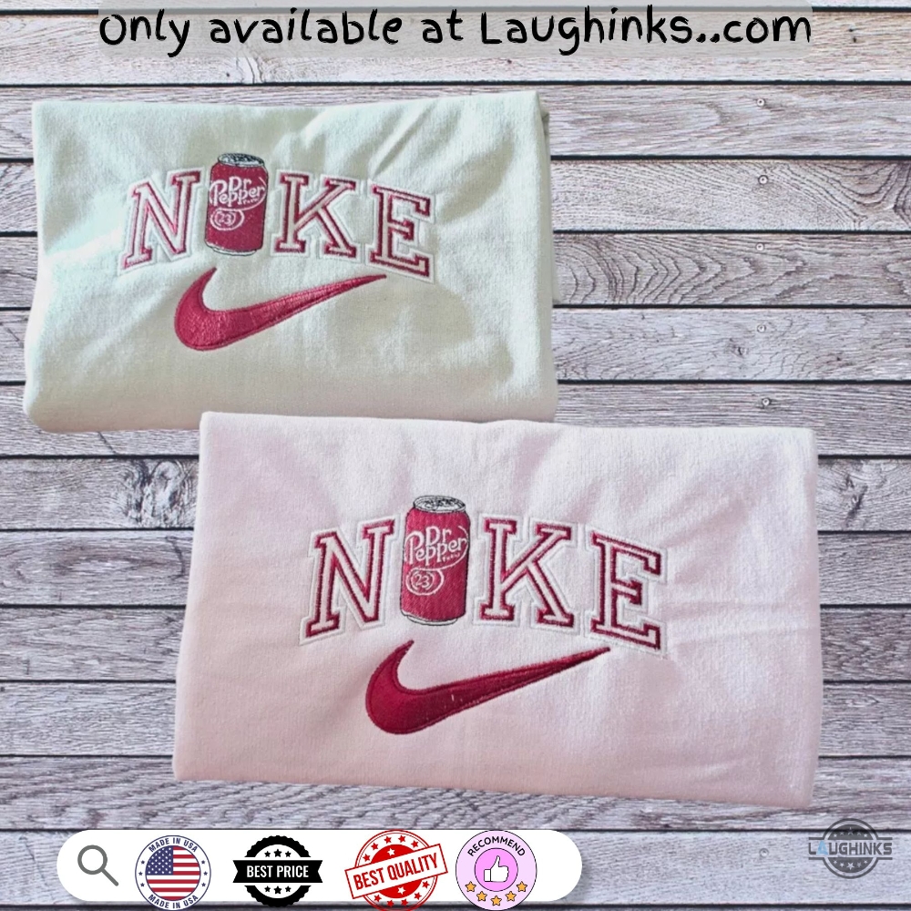 Dr Pepper Nike Embroidered Sweatshirt T Shirt Hoodie 10 Dr Pepper Nike Embroidered Sweatshirt T Shirt Hoodie