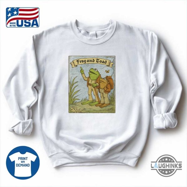 funny frog and toad vintage crewneck sweatshirt t shirt hoodie