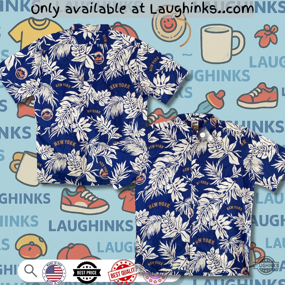 New York Mets Aloha Hawaiian Shirt 5 New York Mets Aloha Hawaiian Shirt
