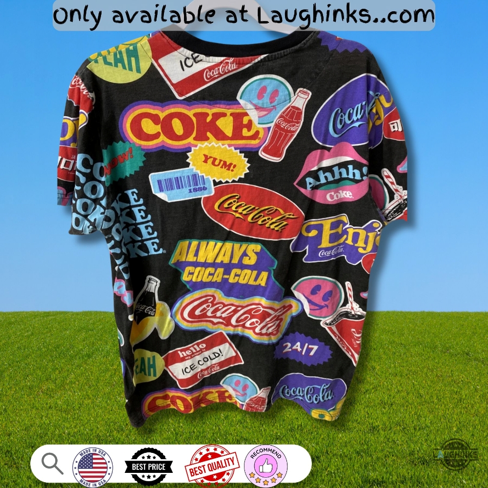 Coca Cola All Over Print Shirt 7 Coca Cola All Over Print Shirt