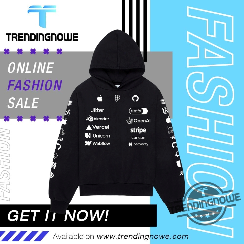 Famous Company Logo Hoodie trendingnowe 1