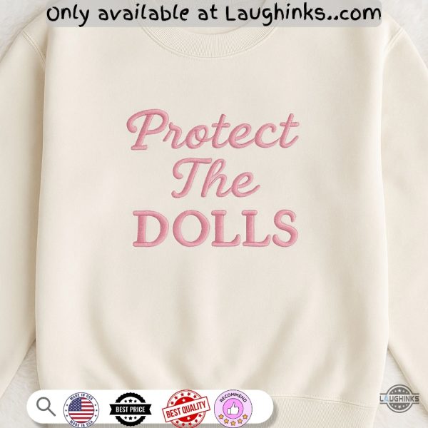 pedro pascal protect the dolls embroidered shirt