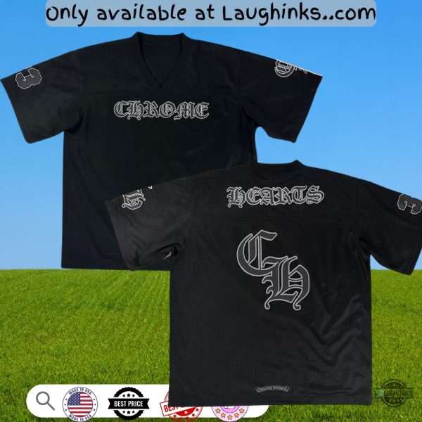 custom chrome hearts football jersey shirt replica