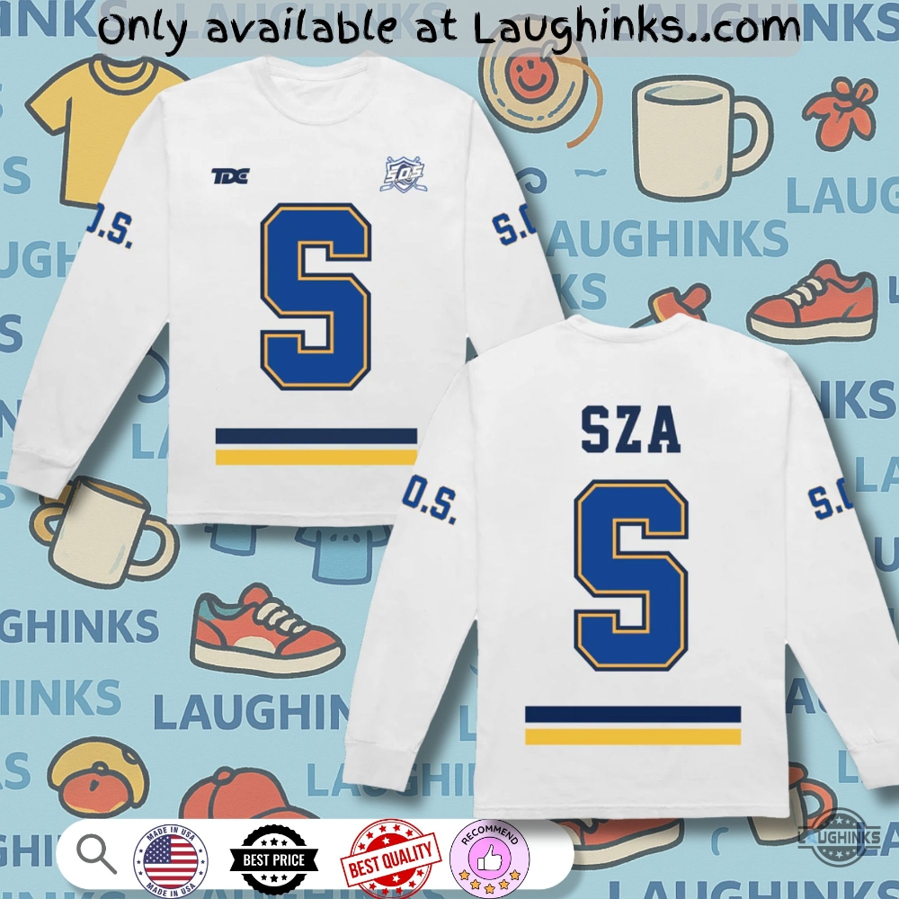 Sza Sos Jersey Artificial Wool Sweatshirt 5 Sza sos jersey artificial wool Sweatshirt