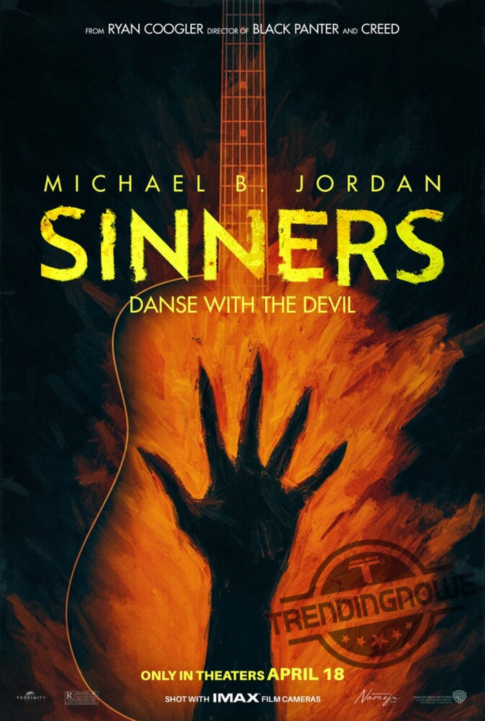 "Top Collectible Posters: WWE, Seokjin, Michael B. Jordan & More 2025" 3 Michael B Jordan Dance With The Devil Sinners Poster