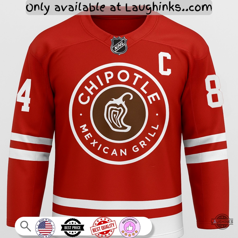 Replica Chipotle Hockey Jersey Nhl Bogo 5 Replica chipotle hockey jersey nhl bogo