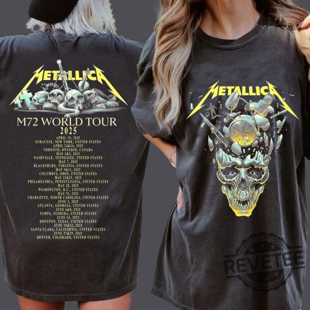 Summer 2025 Style Guide: Must-Have T-Shirts, Hoodies, and Sweatshirts 13 Vintage Metallica World Magnetic Tour Shirt Hoodie Sweatshirt Unique