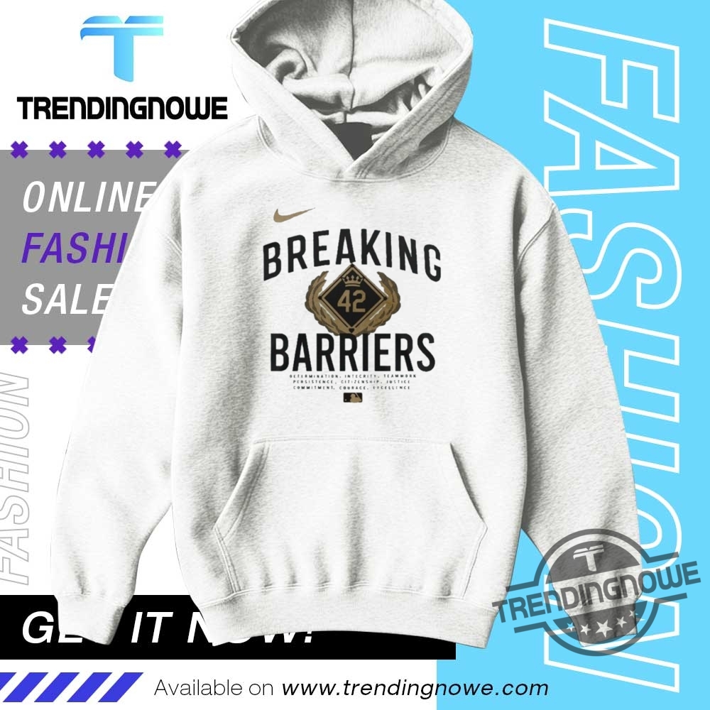 Nike Jackie Robinson Day Breaking Barriers Shirt 9 Nike Jackie Robinson Day Breaking Barriers Shirt