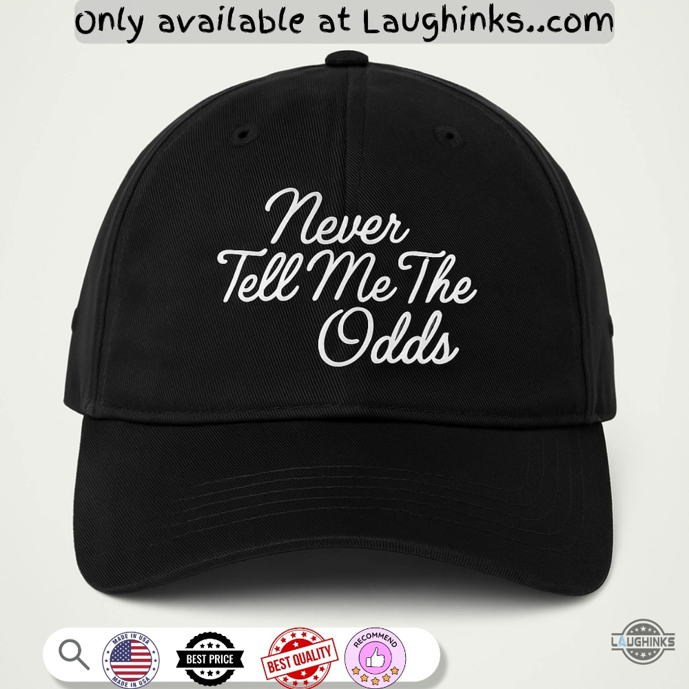 Never Tell Me The Odds Hat Ryan Gosling Starfighter Embroidered Baseball Hat 5 Never Tell Me The Odds Hat Ryan Gosling Starfighter Embroidered Baseball Hat