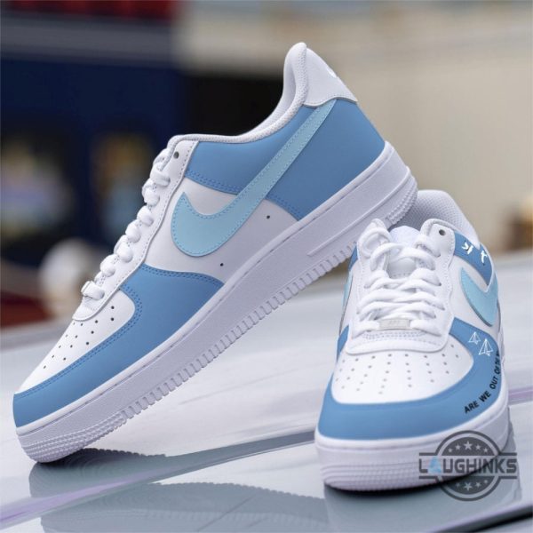 custom 1989 taylor swift nike air force 1 shoes blue
