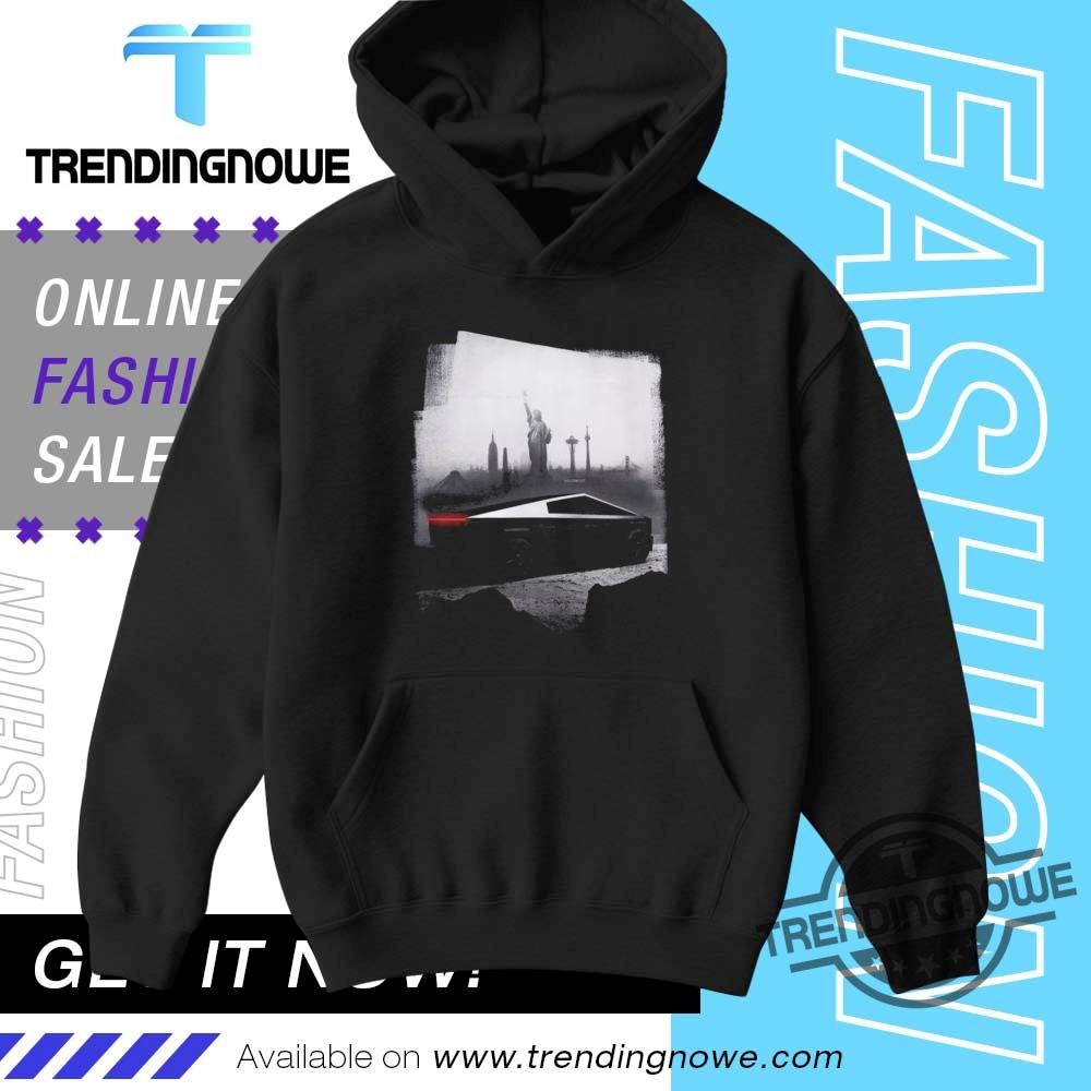 Tesla Cybertruck Landmark Shirt 9 Tesla Cybertruck Landmark Shirt