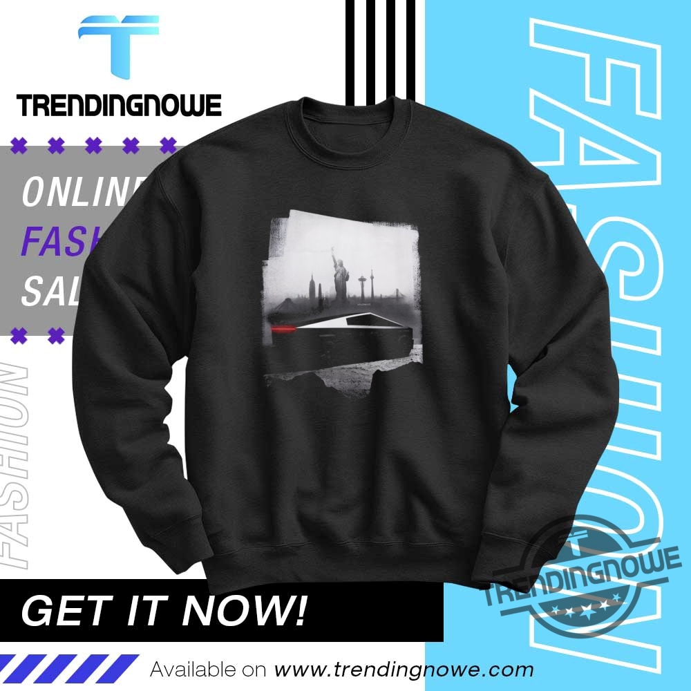 Tesla Cybertruck Landmark Shirt 10 Tesla Cybertruck Landmark Shirt