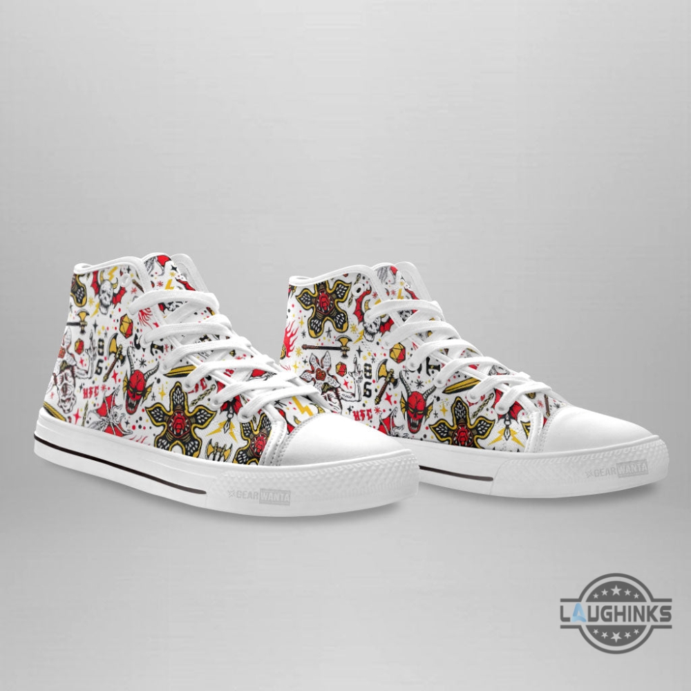 Stranger Things High Top Shoes Custom Sneakers 9 Stranger Things High Top Shoes Custom Sneakers