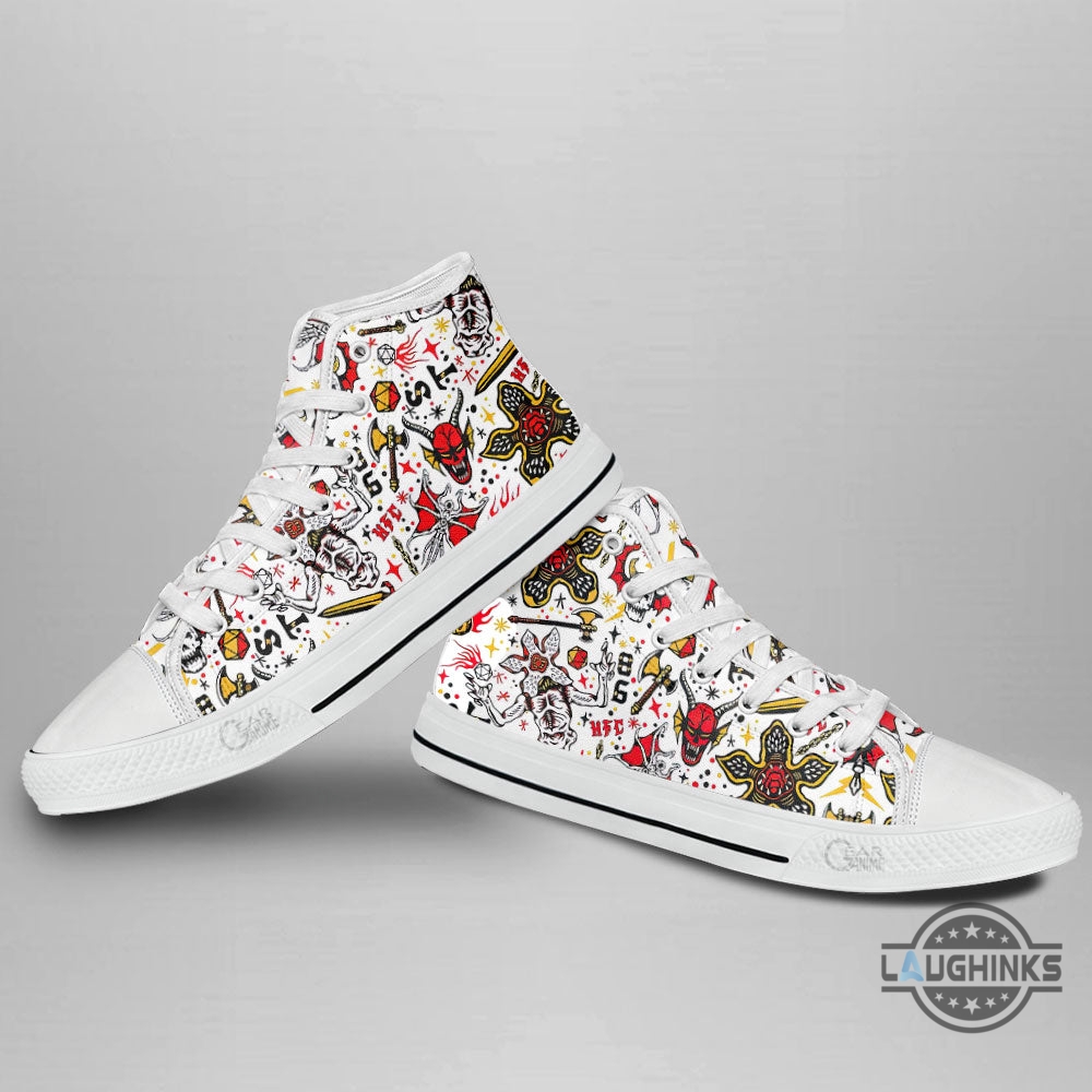 Stranger Things High Top Shoes Custom Sneakers 10 Stranger Things High Top Shoes Custom Sneakers