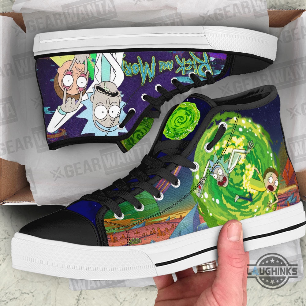 Rick And Morty High Top Shoes Custom Sneakers 7 Rick and Morty High Top Shoes Custom Sneakers