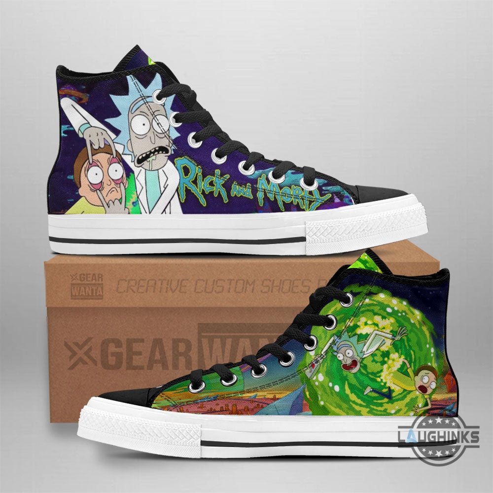 Rick And Morty High Top Shoes Custom Sneakers 8 Rick and Morty High Top Shoes Custom Sneakers