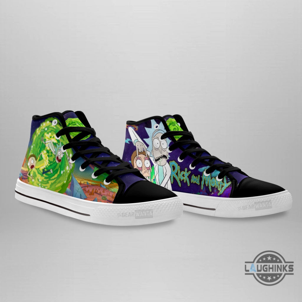 Rick And Morty High Top Shoes Custom Sneakers 9 Rick and Morty High Top Shoes Custom Sneakers