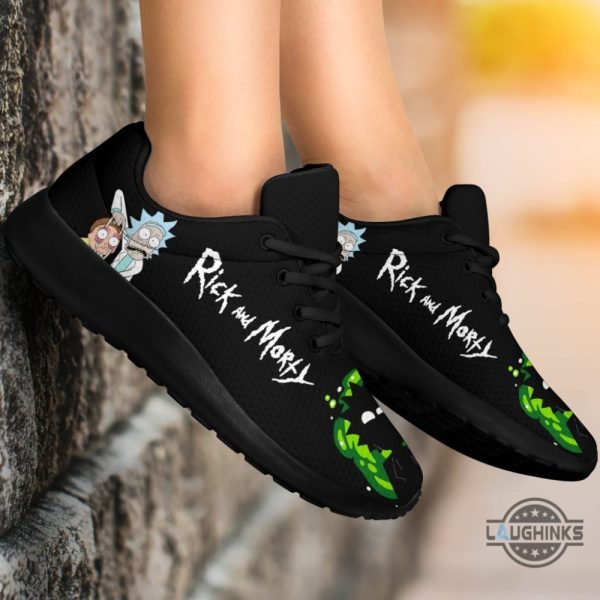 funny rick and morty roshe shoes custom sneakers
