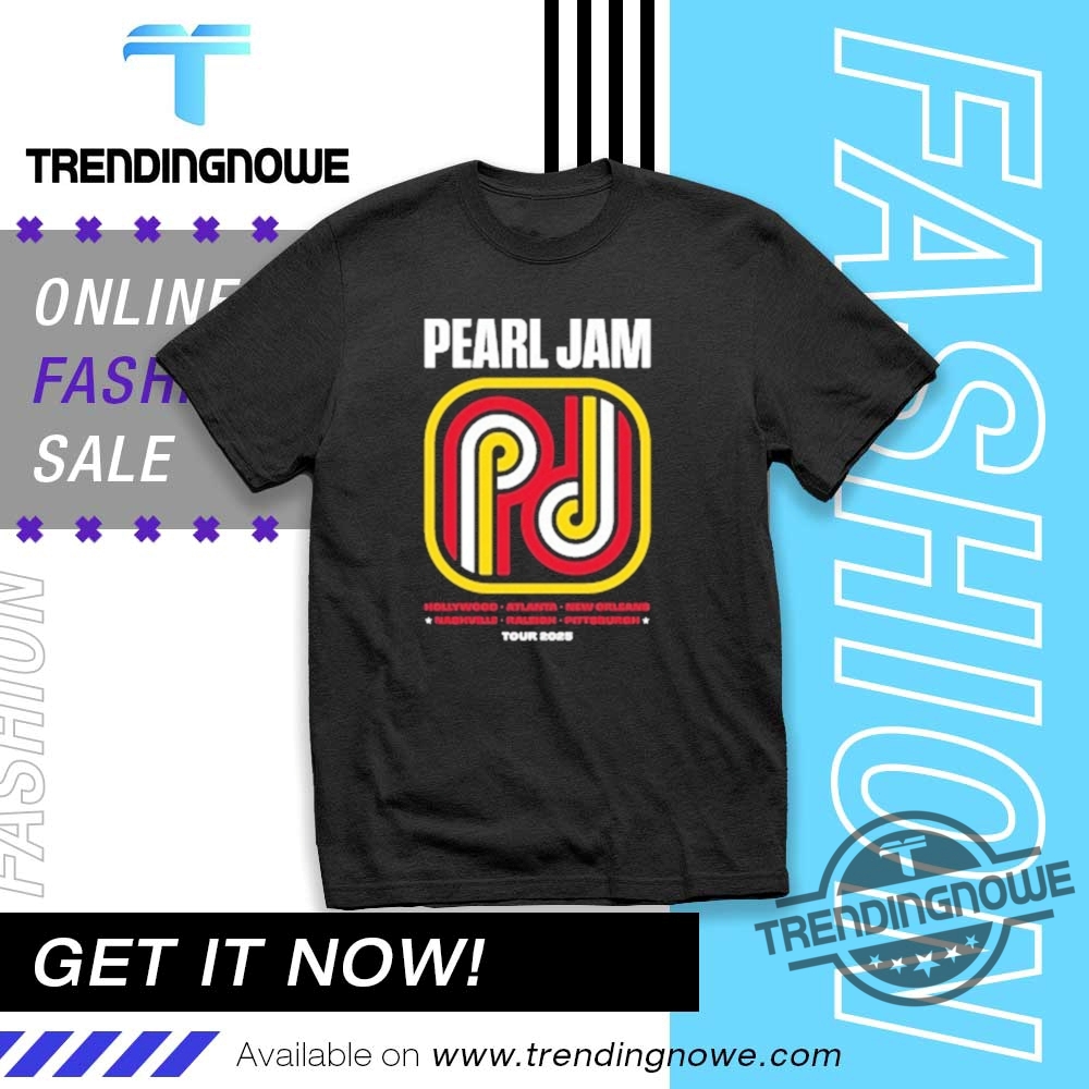 "Discover Unique Italian Brainrot Shirts: Bold Designs & Vibrant Styles" 28 Pearl Jam Triple Stripes Dark Matter Tour 2025 Shirt