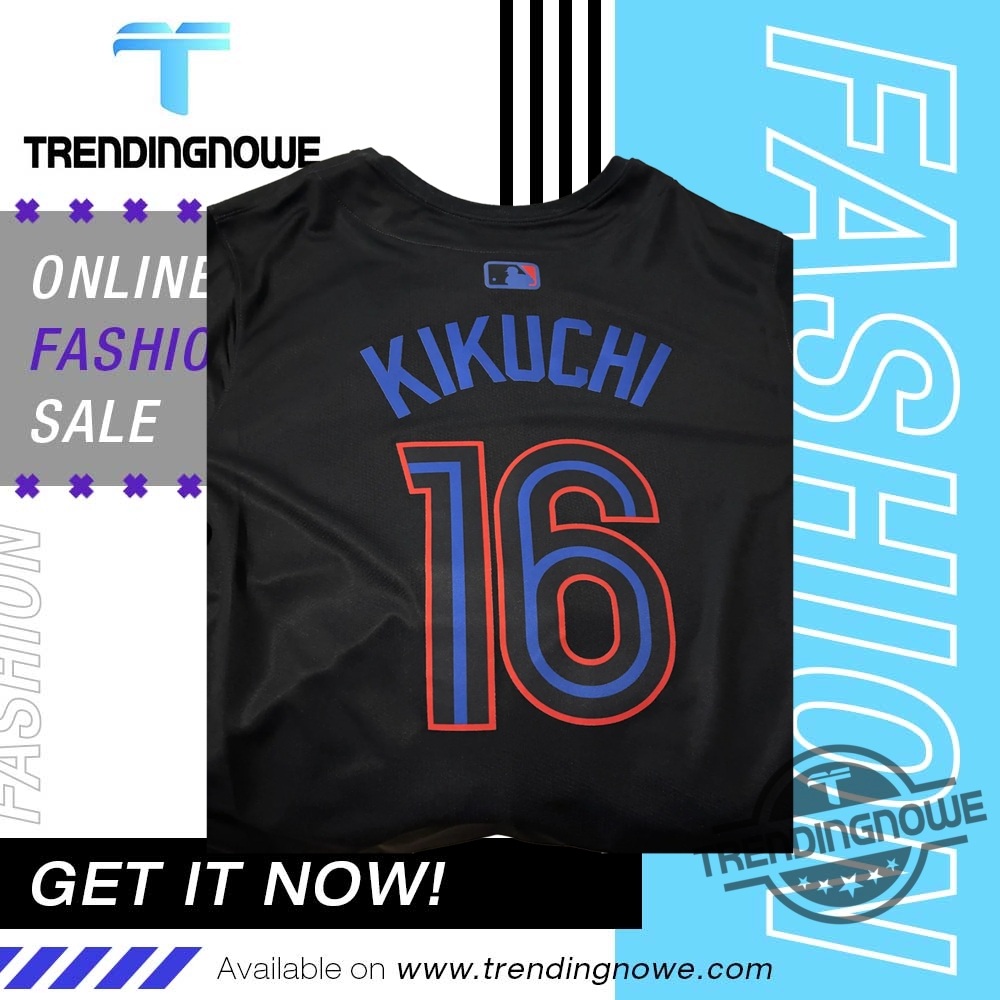 "Shop Olympiacos Bc Jerseys and New England Patriots Gear 2025" 14 Mlb Toronto Blue Jays Kikuchi Jersey