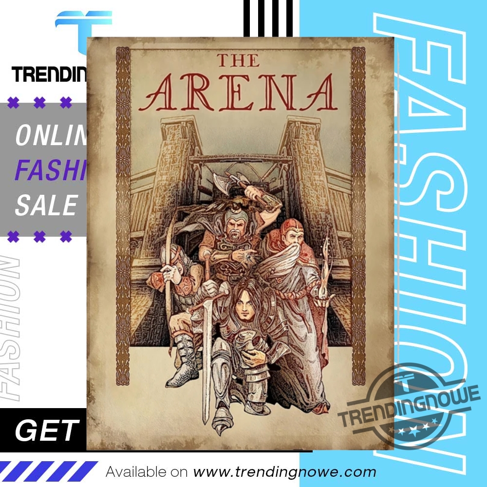 "Top Trending Posters and T-Shirts for 2025: Must-Have Designs" 4 Oblivion Arena Poster