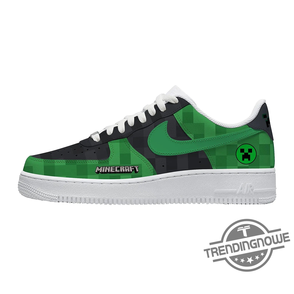 "Top Trending Posters and T-Shirts for 2025: Must-Have Designs" 14 Minecraft Creeper Pixel Art 2025 Air Force Shoes