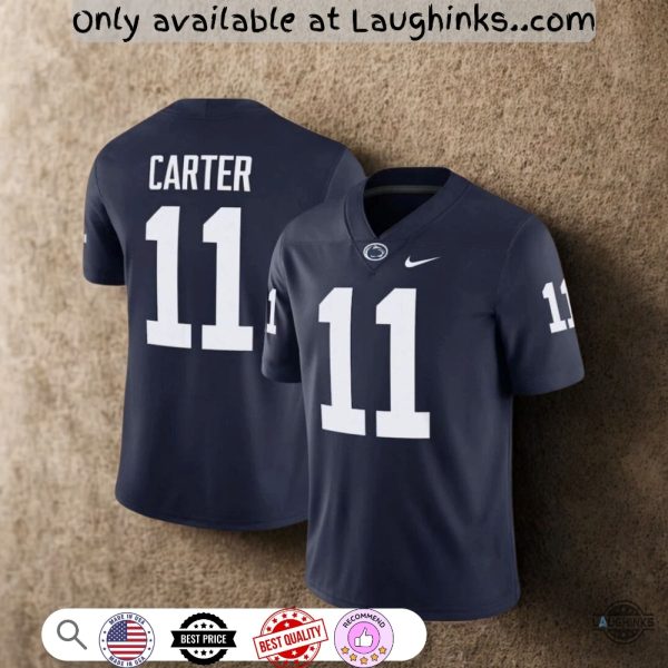 abdul carter 11 penn state football jersey shirt new york giants new member