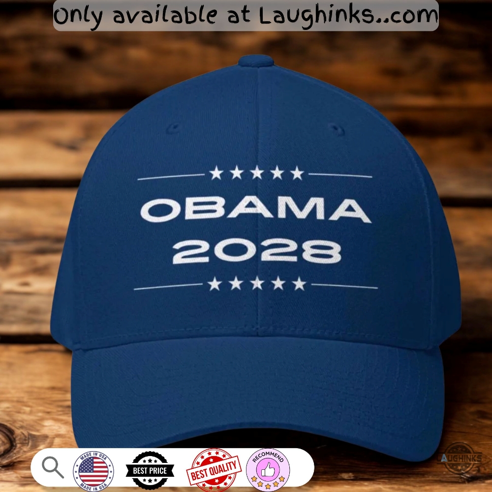 Obama 2028 Embroidered Baseball Hat 2 Obama 2028 embroidered baseball hat