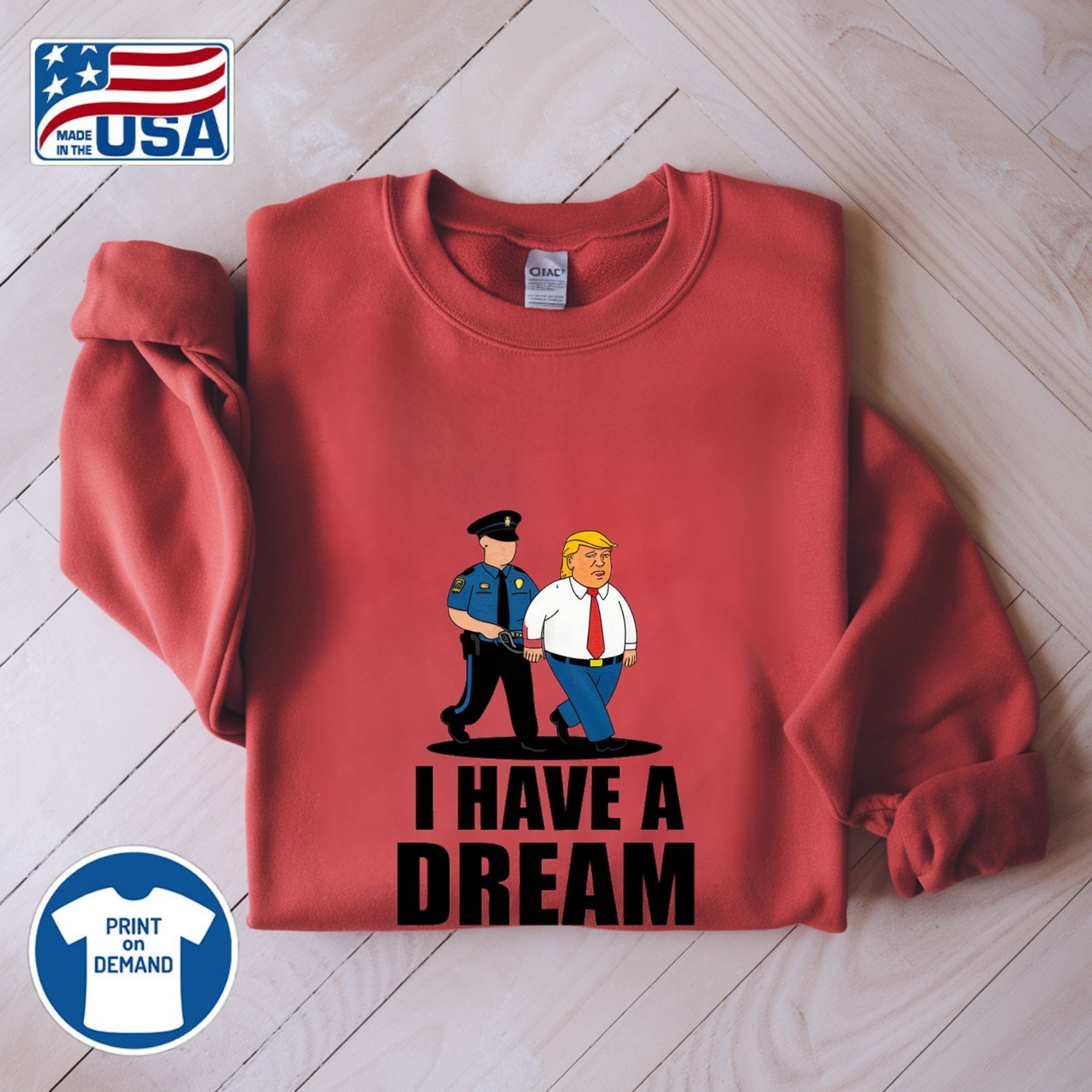 I Have A Dream Police Arrest Trump Shirt Anti Maga 19 i have a dream police arrest trump shirt anti maga (8)