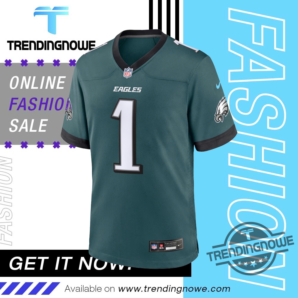 Jihaad Campbell Philadelphia Eagles 2025 Nfl Draft Jersey 9 Jihaad Campbell Philadelphia Eagles 2025 NFL Draft Jersey