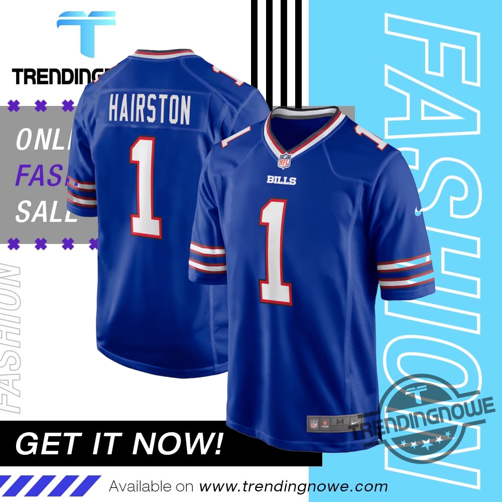 Maxwell Hairston Buffalo Bills 2025 Nfl Draft Jersey trendingnowe 1