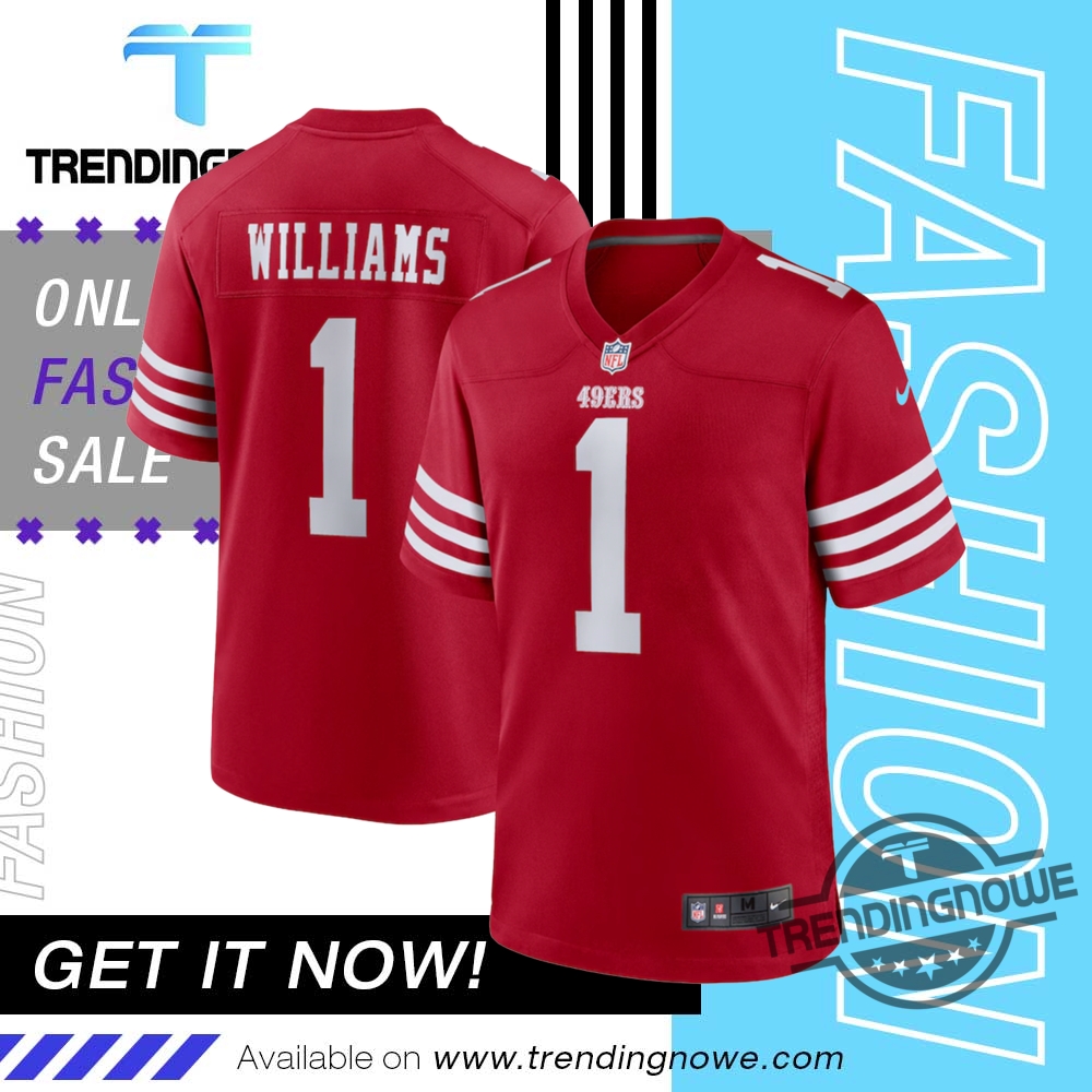 Mykel Williams San Francisco 49Ers 2025 Nfl Draft Jersey trendingnowe 1