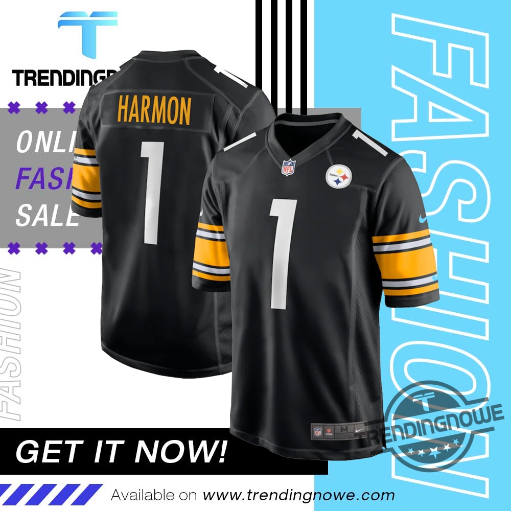 Derrick Harmon Pittsburgh Steelers 2025 Nfl Draft Jersey 5 Derrick Harmon Pittsburgh Steelers 2025 NFL Draft Jersey