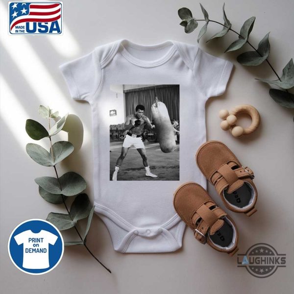 nicolas batums postgame shirt muhammad ali punching bag