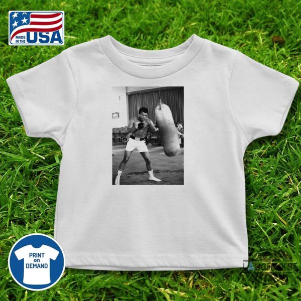 nicolas batums postgame shirt muhammad ali punching bag