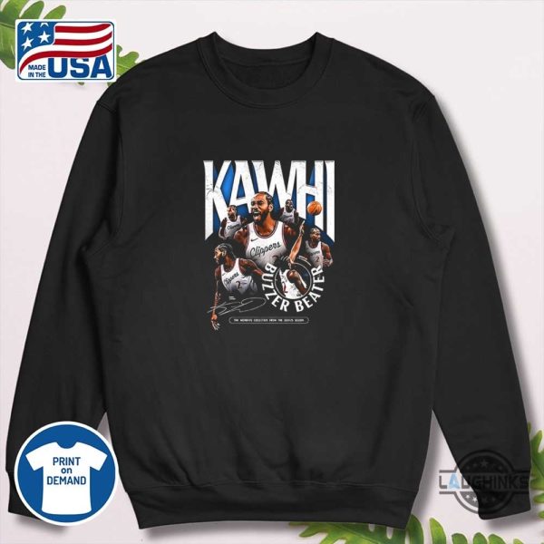 la clippers kawhi leonard buzzer beater shirt