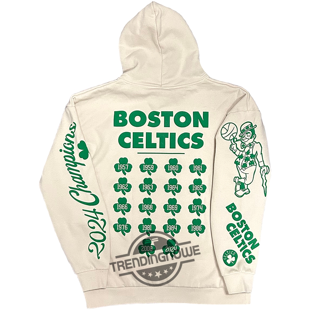 Celtics 2024 NBA Champions Hoodie 7 Celtics 2024 NBA Champions Hoodie