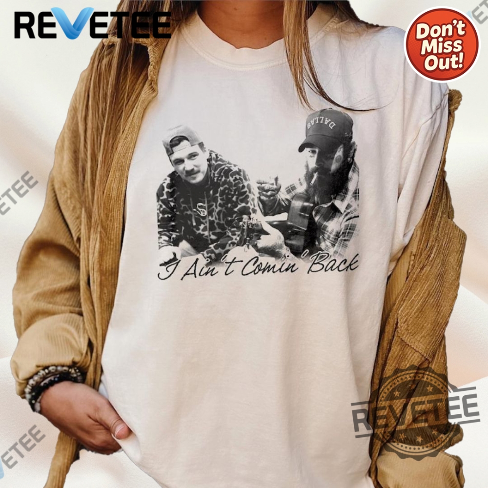 Summer 2025 Fashion Essentials: Trending T-Shirts, Hoodies, and Sweatshirts 24 Cowboy Post And Wallen Shirt I Aint Coming Back Pullover Hoodie Crewneck Sweatshirt
