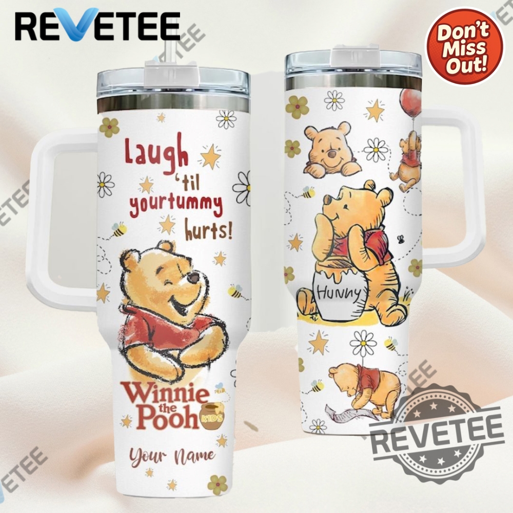 Summer 2025 Fashion Essentials: Trending T-Shirts, Hoodies, and Sweatshirts 26 Retro Winnie The Pooh 40Oz Tumbler With Straw Stanley Cup
